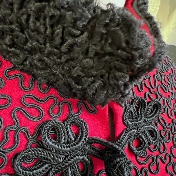 Vintage Lillie Rubin, red and black jacket - Picture 4 of 8